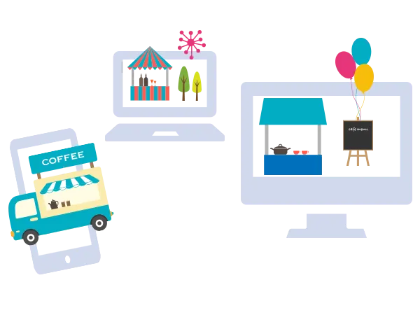 カスタマイズされたネットショップを提供します。